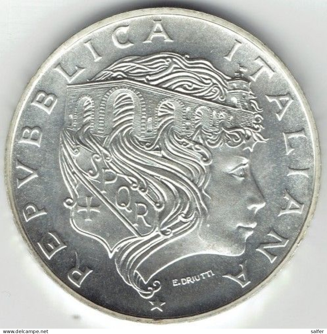 REPUBBLICA  1991  PONTE MILVIO  Lire 500 AG - Herdenking