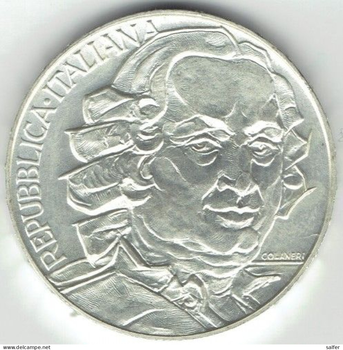 REPUBBLICA  1993  GOLDONI  Lire 500 AG - Gedenkmünzen