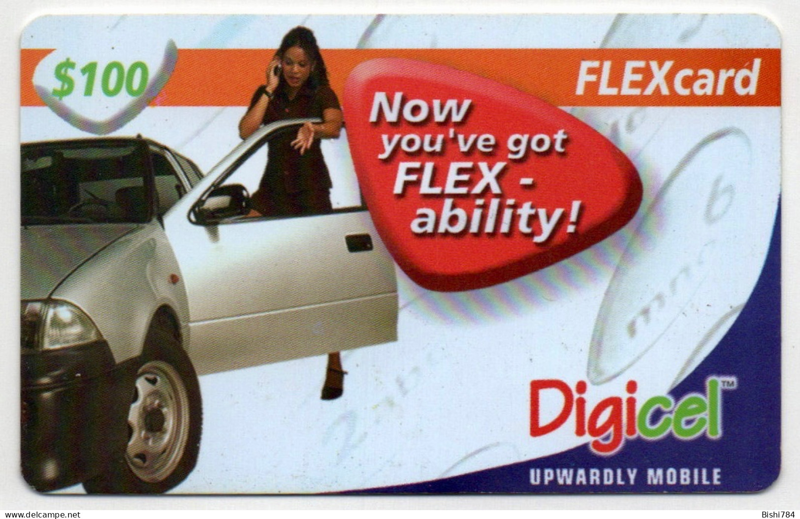 Jamaica - Flex Card $100 (06/01/2004) - Jamaïque