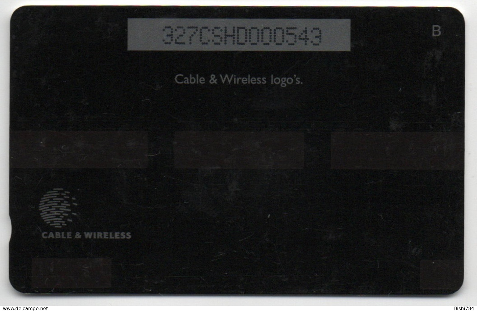 St. Helena - Cable & Wireless Logos - 327CSHD - St. Helena Island