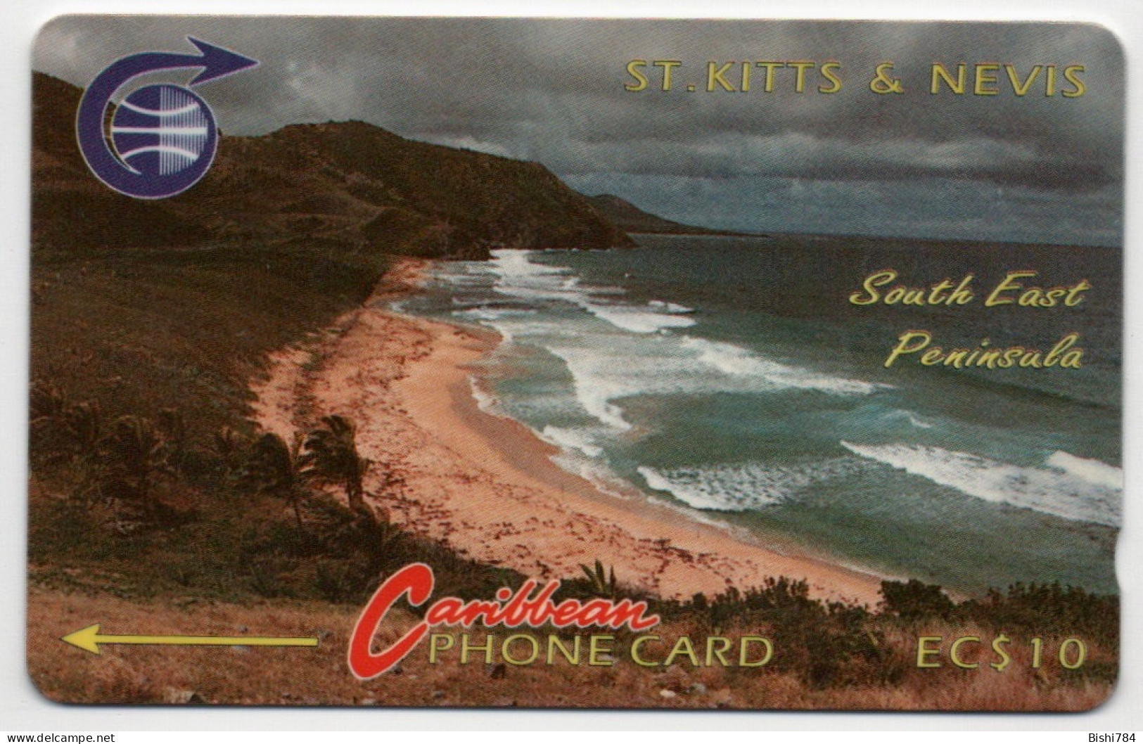 St. Kitts & Nevis - South East Peninsula 1 - 3CSK (with Error) - Saint Kitts & Nevis