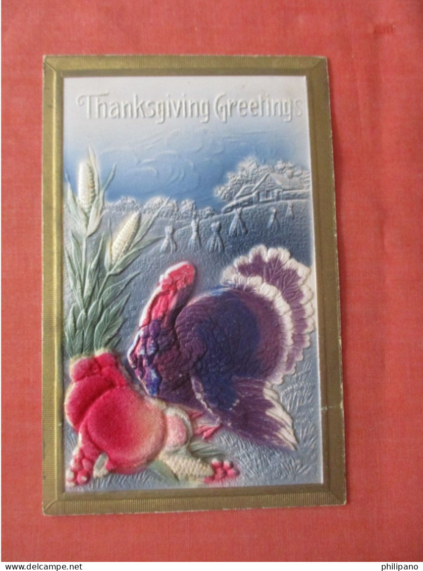 Embossed  Thanksgiving    Ref 6073 - Giorno Del Ringraziamento