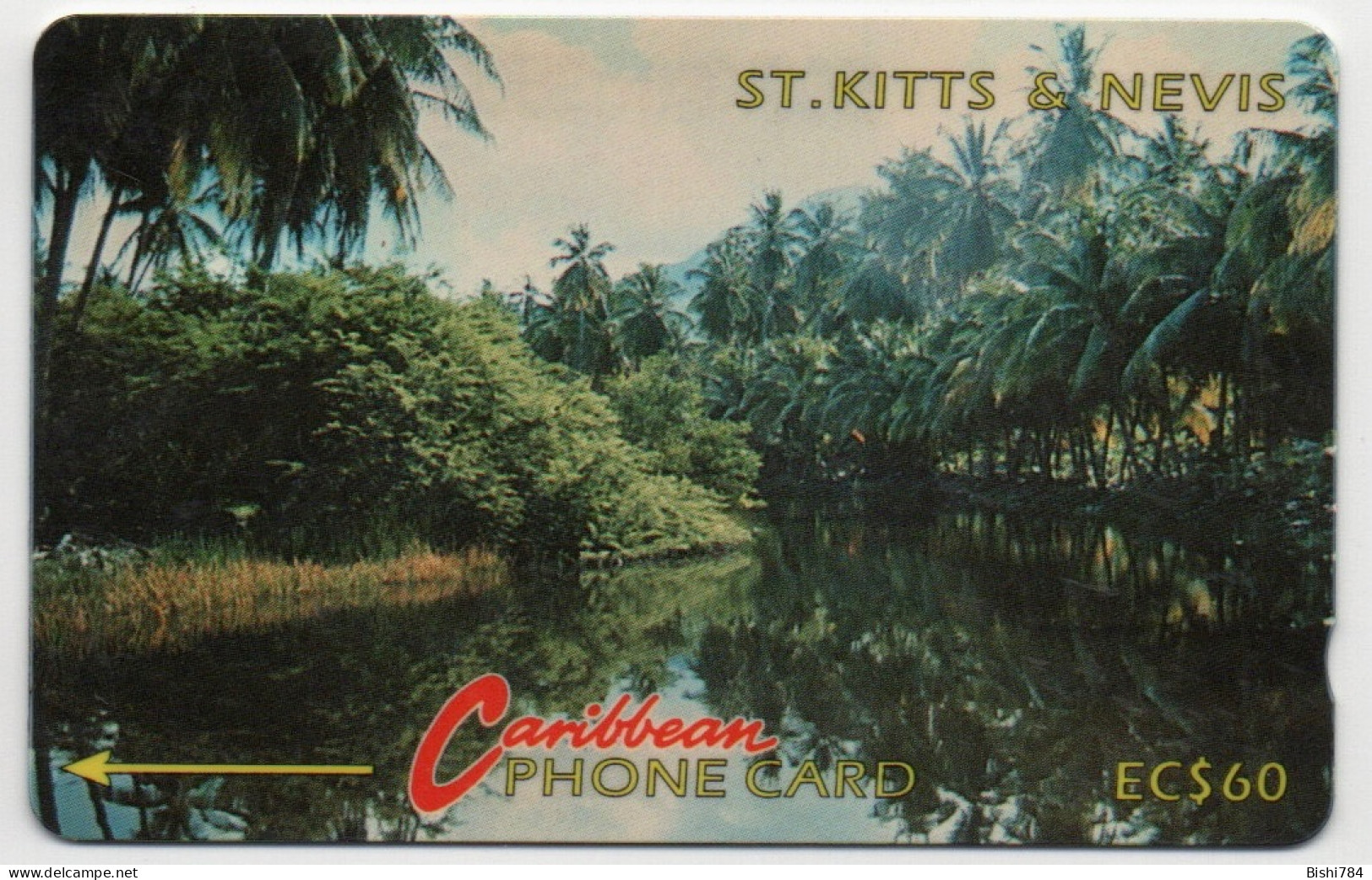 St. Kitts & Nevis - River Scene - 5CSKC - St. Kitts En Nevis