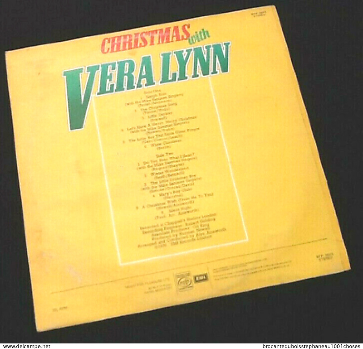 Vinyle 33 Tours Chrismas With Vera Lynn (1976) - Sonstige - Englische Musik