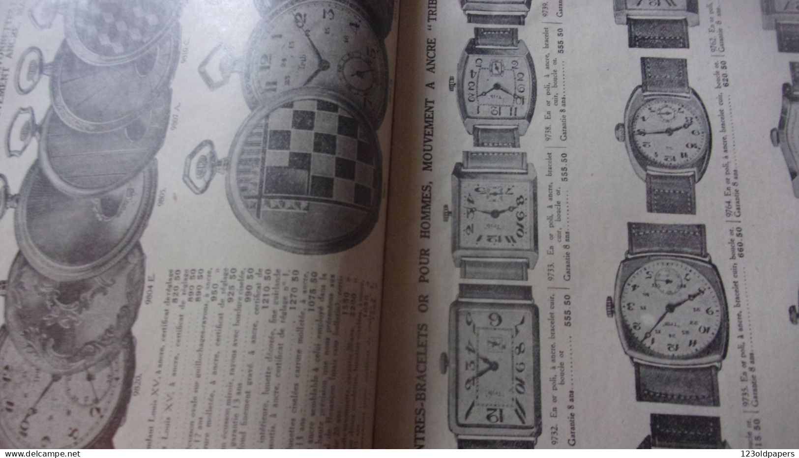 Horlogerie Bijouterie - Catalogue TRIBAUDEAU 1932 - Besançon  32 PAGES - Andere & Zonder Classificatie