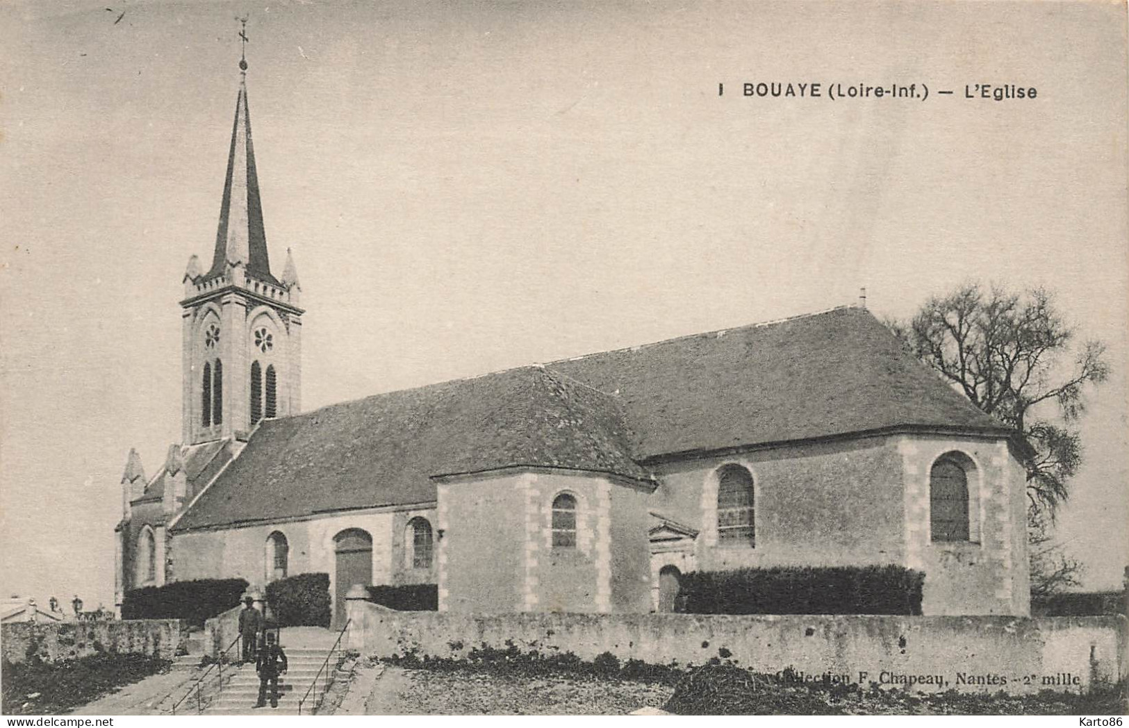 Bouaye * Vue Sur L'église Du Village  - Bouaye