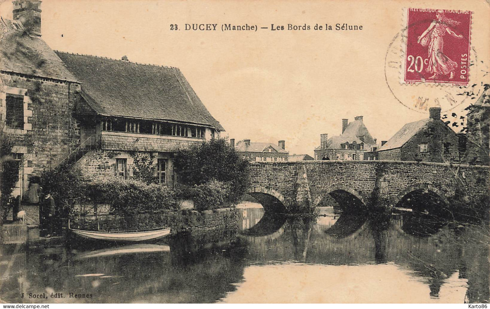 Ducey * Les Bords De La Sélune * Pont  - Ducey