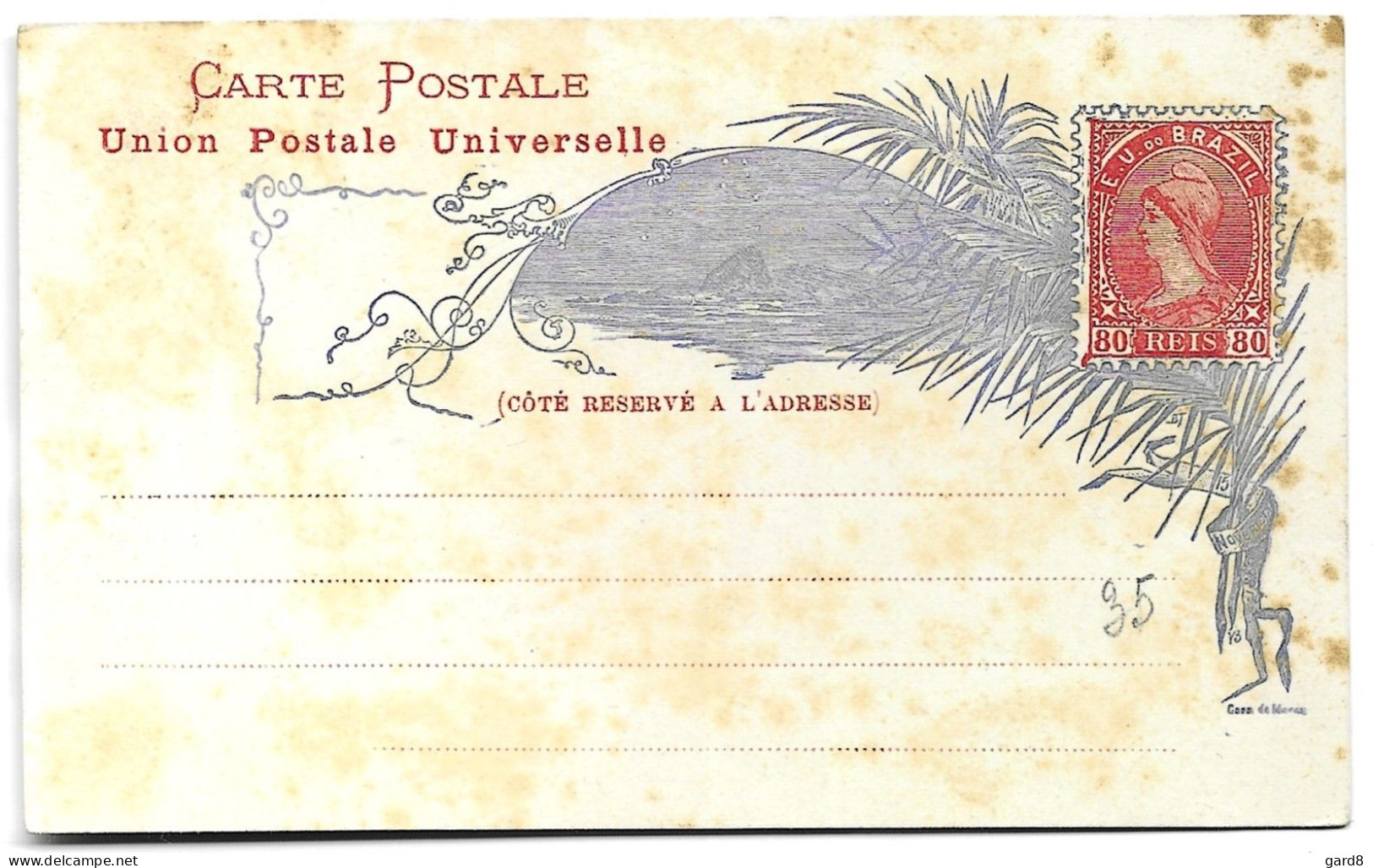 Brésil  (entier Postal) - Entiers Postaux