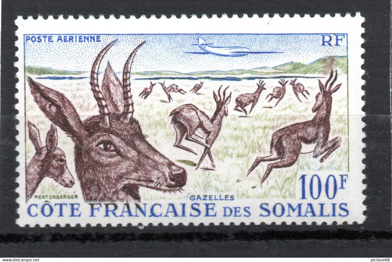 COTE FRANCAISE DES SOMALIS / PA N° 26 NEUF * * - Neufs