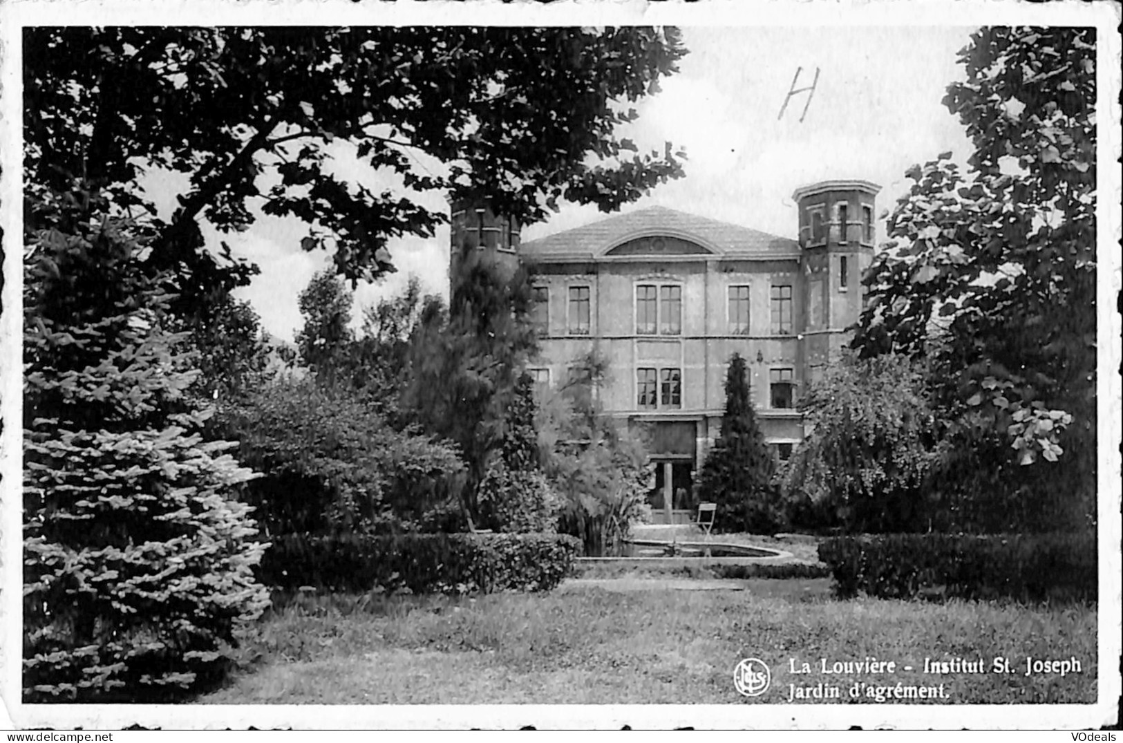 Belgique - Hainaut - La Louvière - Institut St. Joseph - Jardin D'agrément - La Louvière