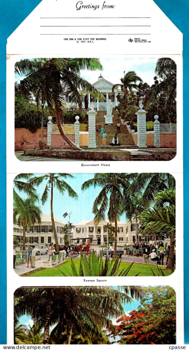 Carnet Dépliant NASSAU Bahamas (voir Les Scans SVP) - Bahamas