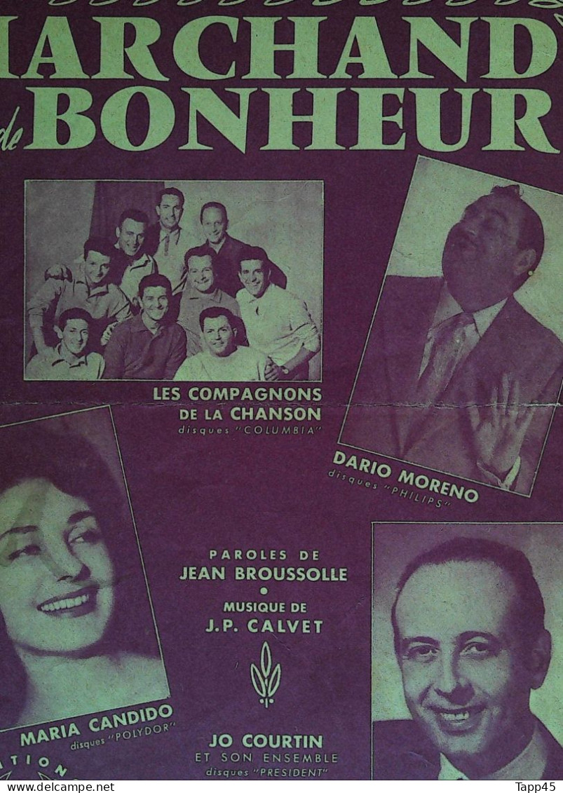 Partition Ancienne > Le Marchand De Bonheur    >   Réf: 30/5  T V19 - Chant Soliste