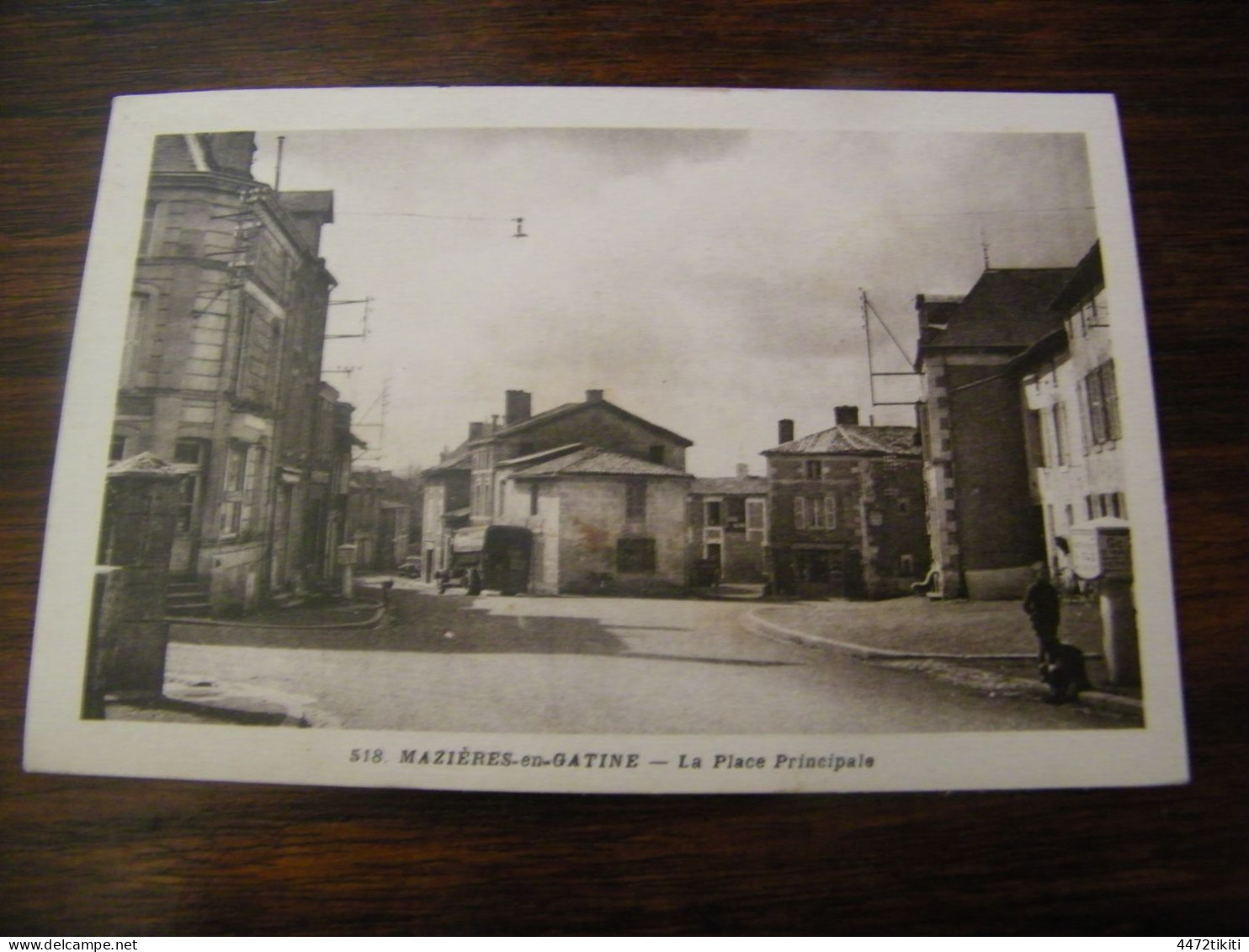 CPA - Mazières En Gâtine (79) - La Place Principale - Camion Persil - 1950 - SUP (HD 52) - Mazieres En Gatine