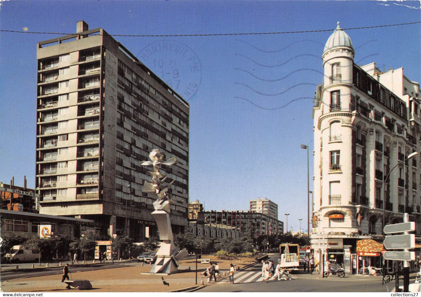 93-MONTREUIL- LA CROIX DE CHAVAUX - Montreuil