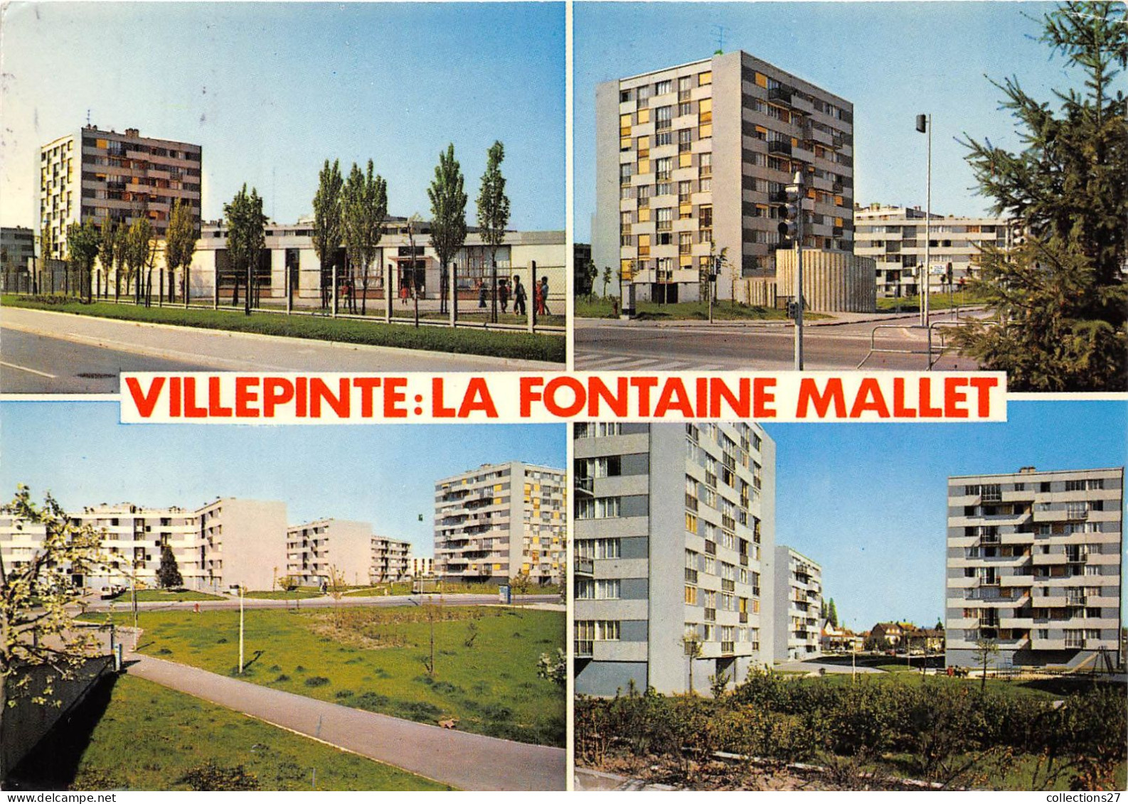 93-VILLEPINTE-LA FONTAINE MALLET - MULTIVUES - Villepinte