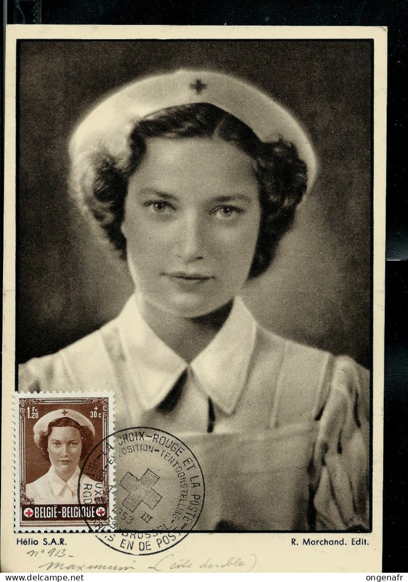 Mariage   Et Croix-Rouge ; N° 913  Obl. 14/03/1953 - 1951-1960