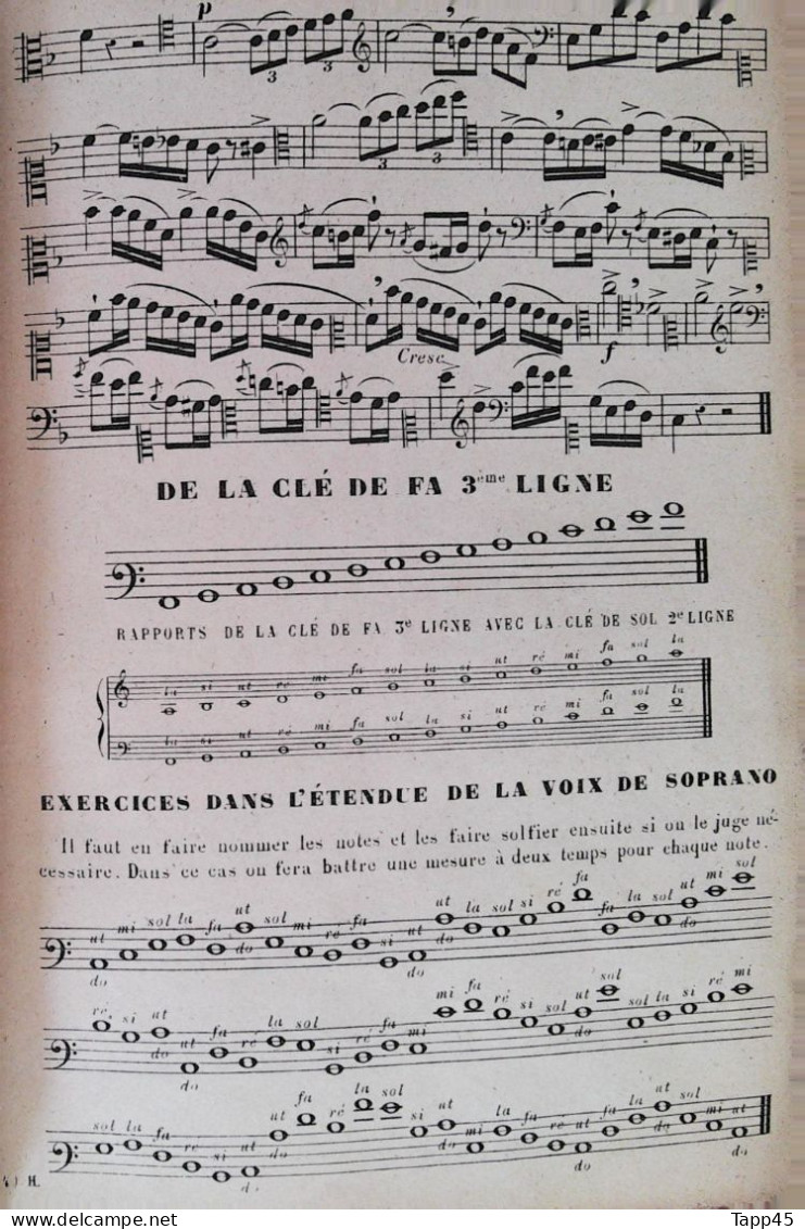 Carnet De Solfège  >  Réf:   5  T V19 - Opera