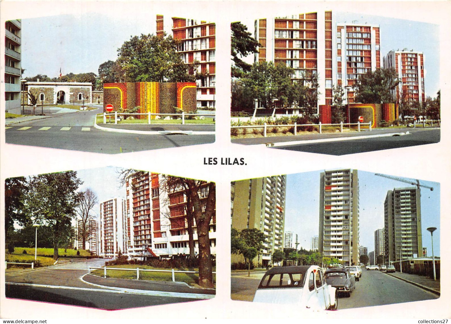 93-LES LILAS- MULTIVUES - Les Lilas