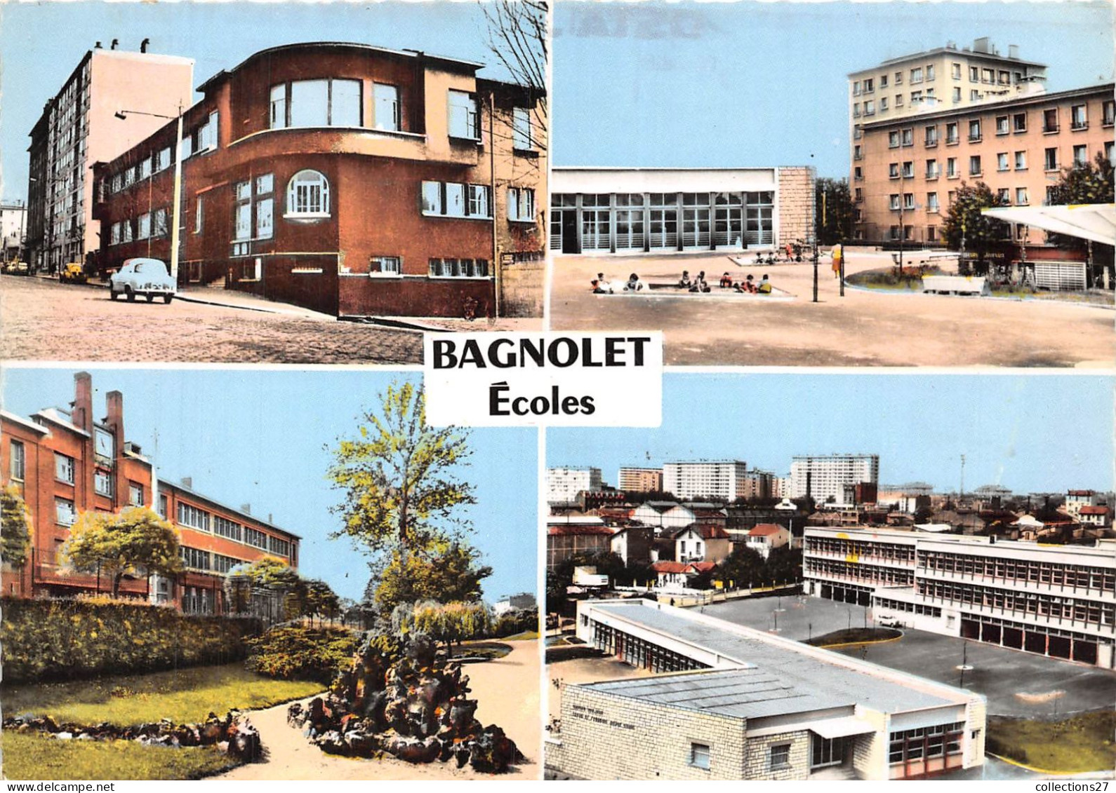 93-BAGNOLET- MULTIVUES LES ECOLES - Bagnolet