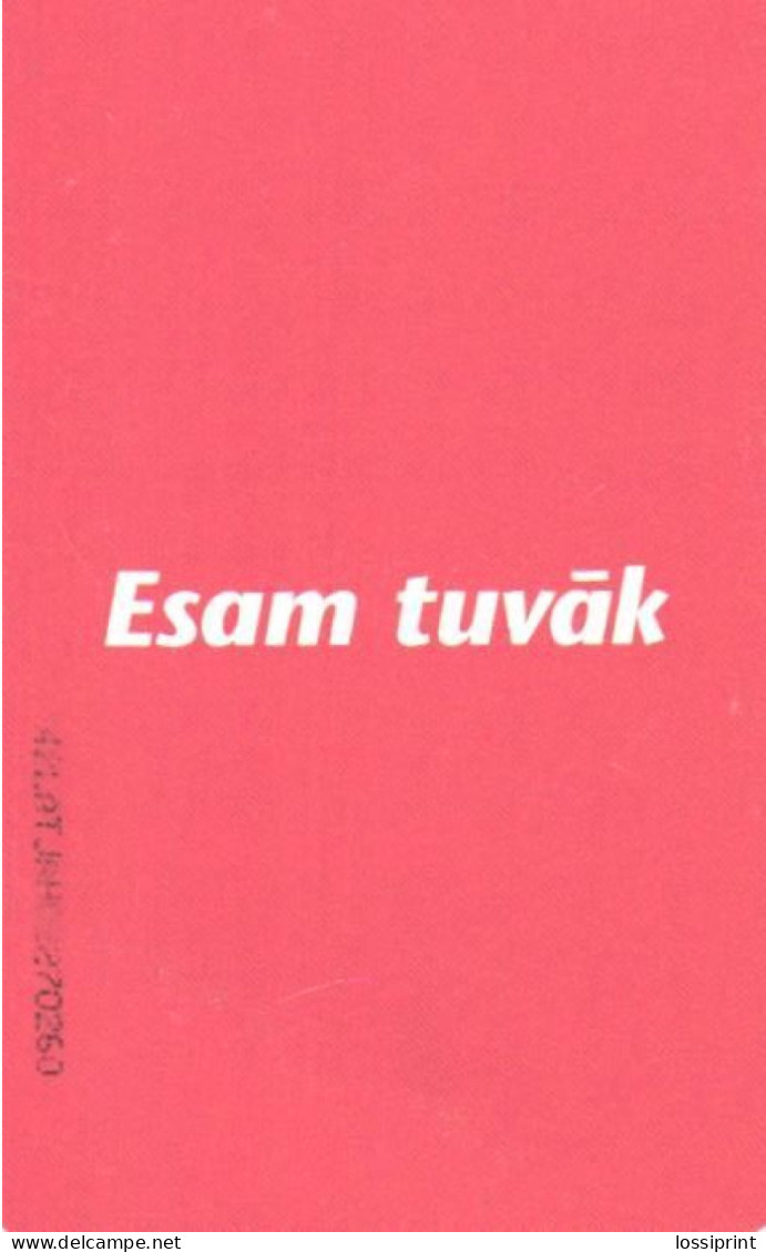 Latvia:Used Phonecard, Lattelekom, 2 Lati, Heart, 2002 - Letland