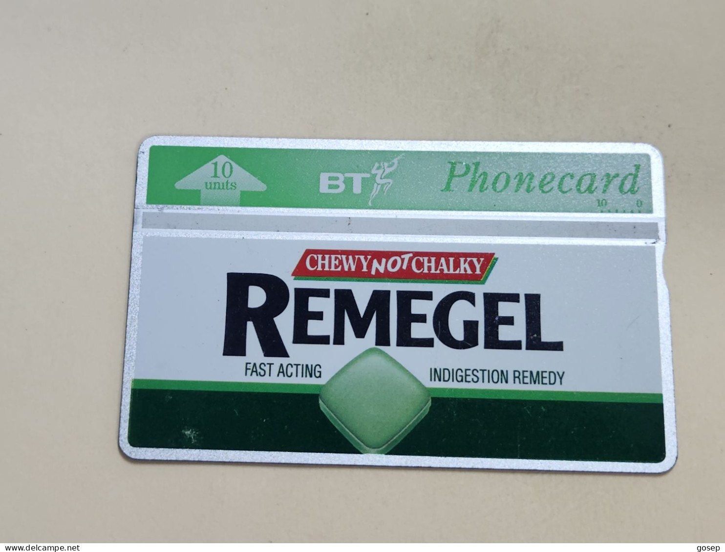 United Kingdom-(btm-008)-REMEGEL-(8)(10units)(229A64448)-price Cataloge Used-35.00£+1card Prepiad Free - BT Emissioni Mediche