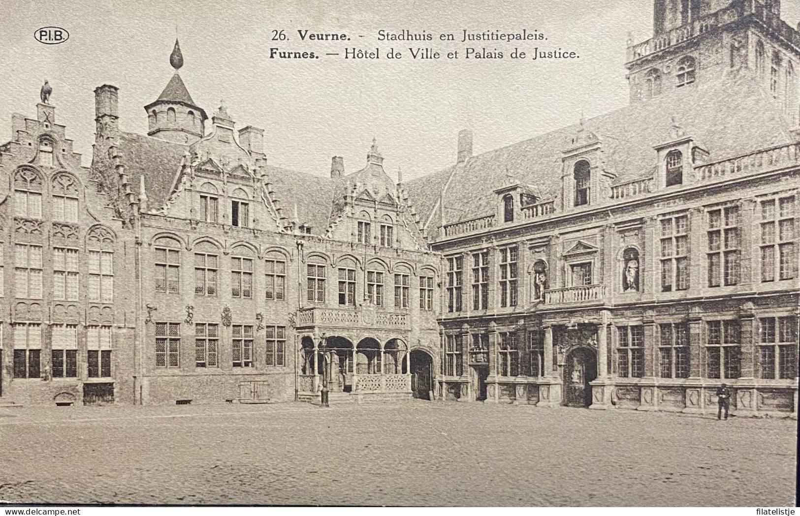 Veurne. Oud Stadhuis En Oud Gerechtshof - Veurne