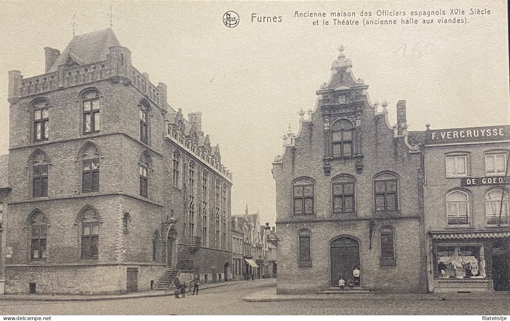 Veurne. Spaans Kwartier En De Vleeshallen - Veurne