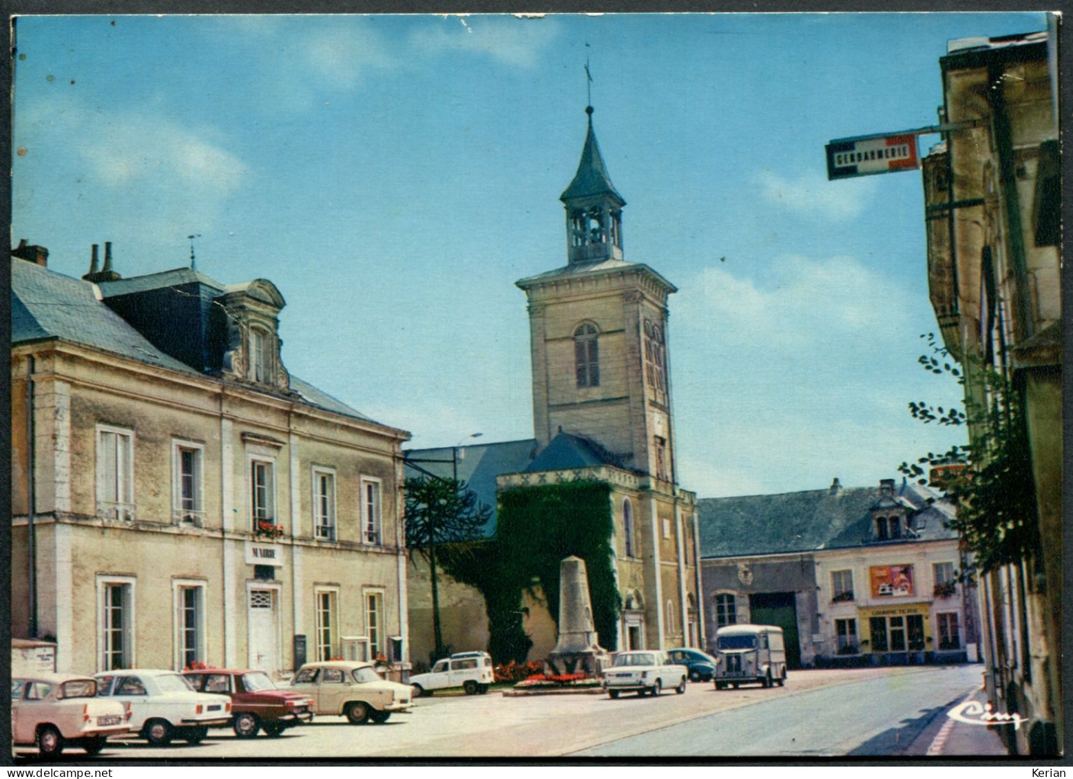 Pontvallain - Place De L'Eglise - CIM - Voir 2 Scans - Pontvallain