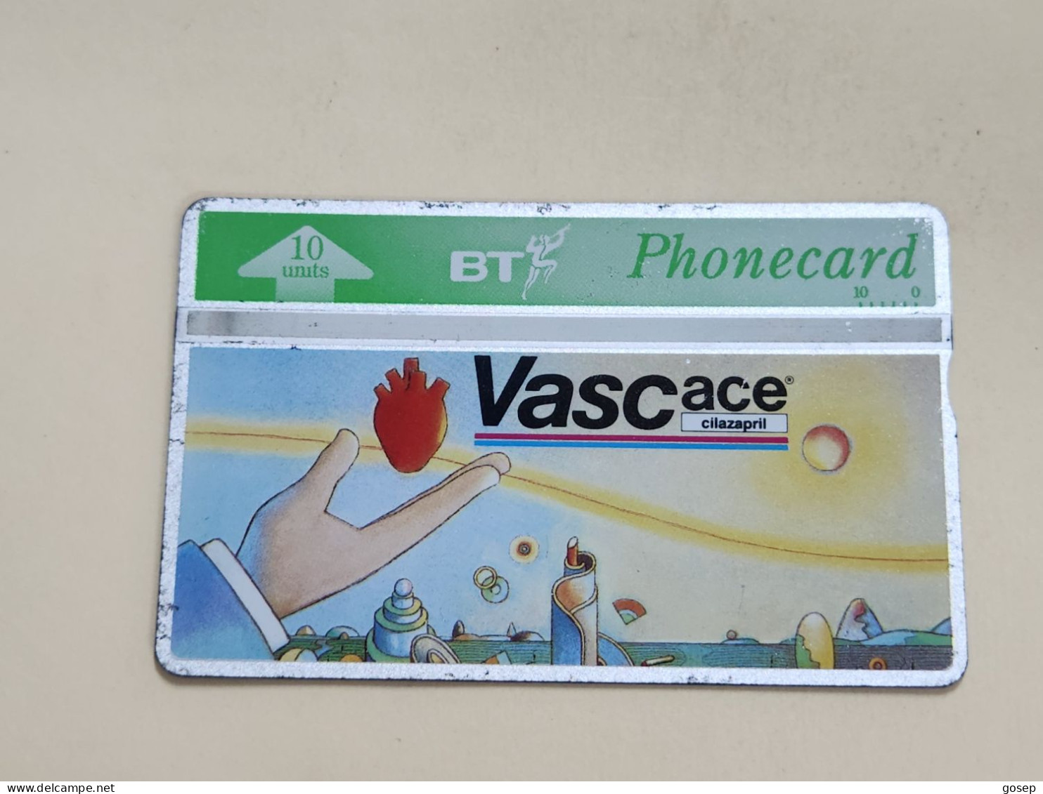 United Kingdom-(btm-012)-VASCACE-(17)(10units)(322K74016)-price Cataloge Used-12.50£+1card Prepiad Free - BT Emissions Médicales