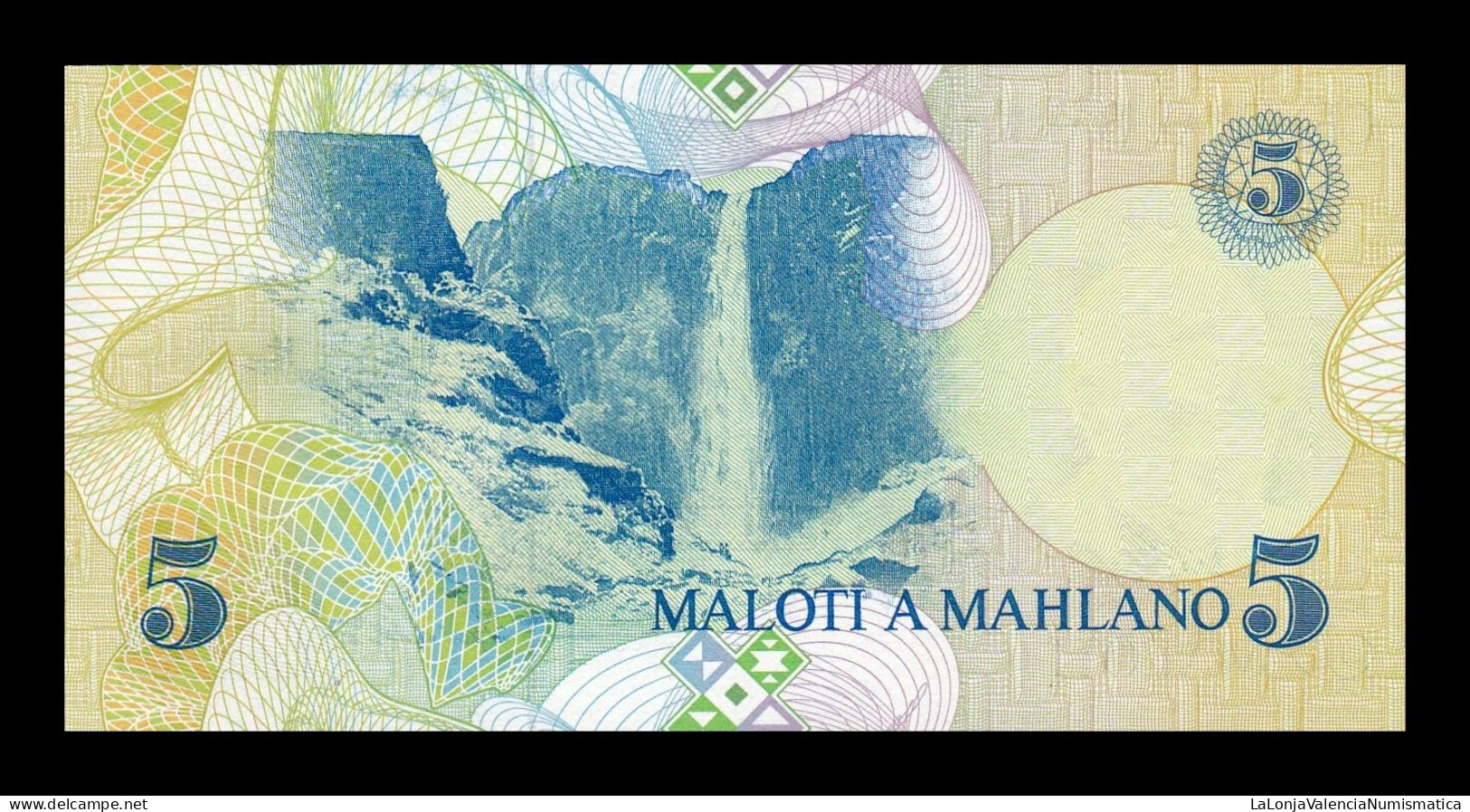 Lesoto Lesotho 5 Maloti 1989 Pick 10 Sc Unc - Lesotho