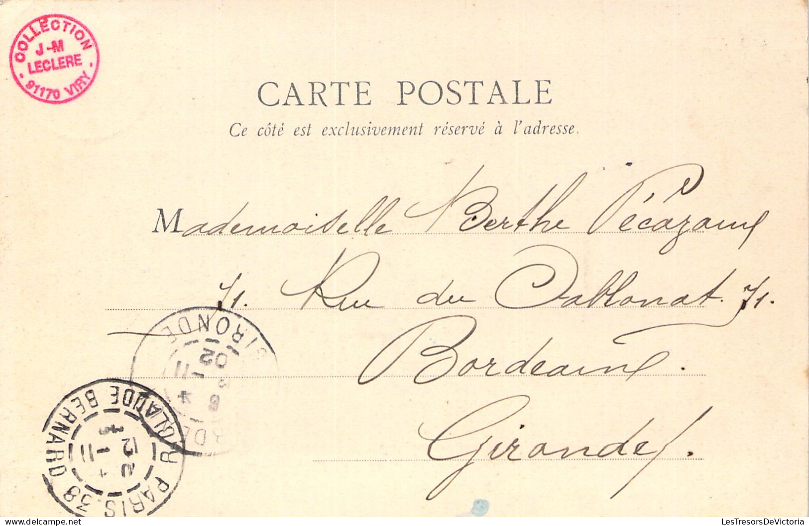 FRANCE - 75 - PARIS - Petit Palais Des Beaux Arts - Carte Postale Ancienne - Andere Monumenten, Gebouwen