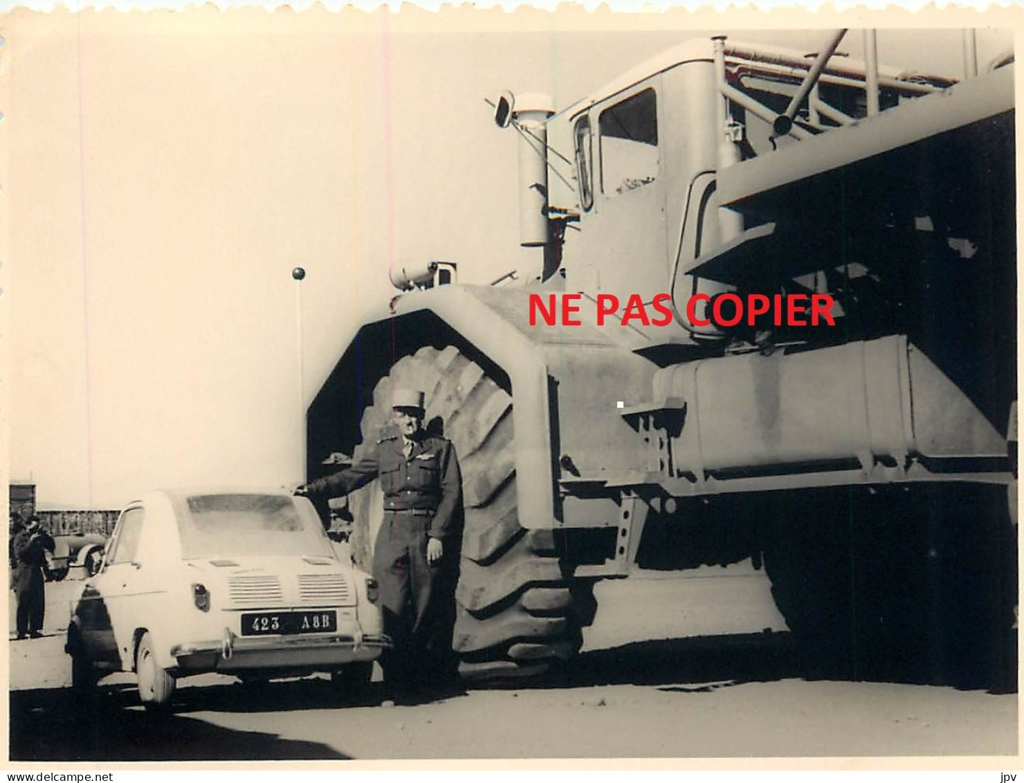 COLOMB BECHAR. LOT De 8 PHOTOS DU BERLIET T100 De 600 CV. - Fahrzeuge