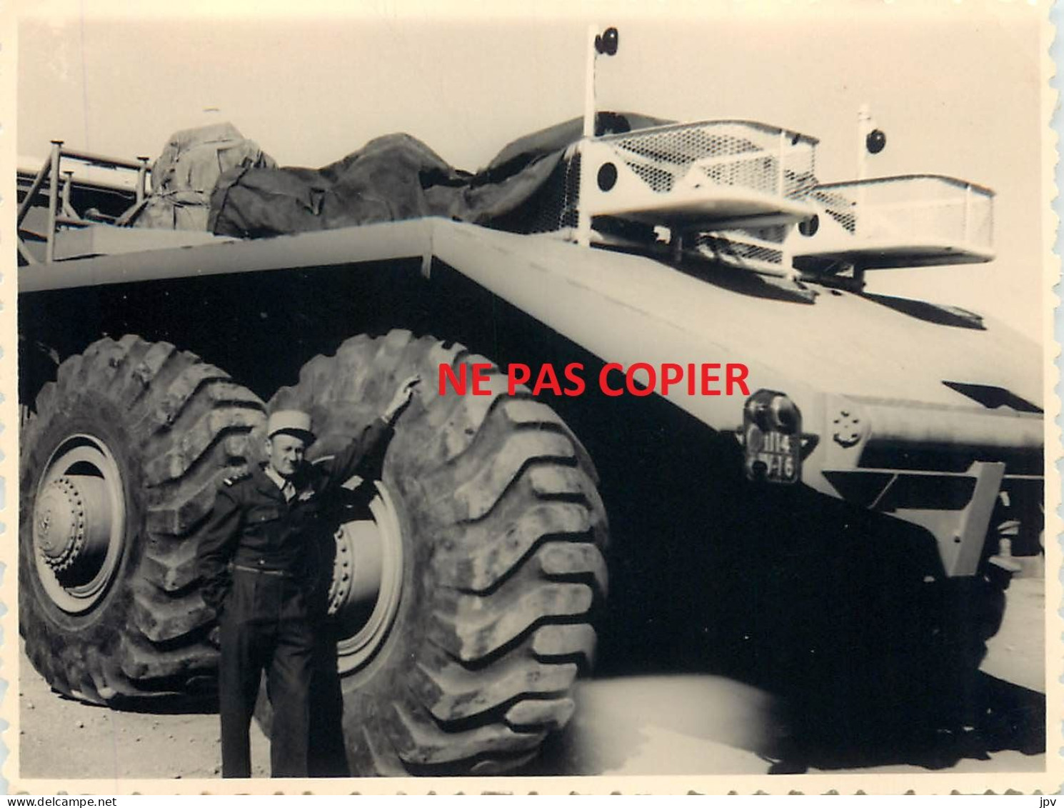 COLOMB BECHAR. LOT De 8 PHOTOS DU BERLIET T100 De 600 CV. - Véhicules