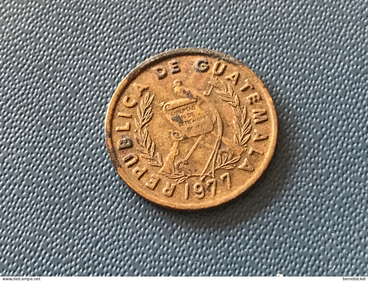 Münze Münzen Umlaufmünze Guatemala 1 Centavo 1977 - Guatemala