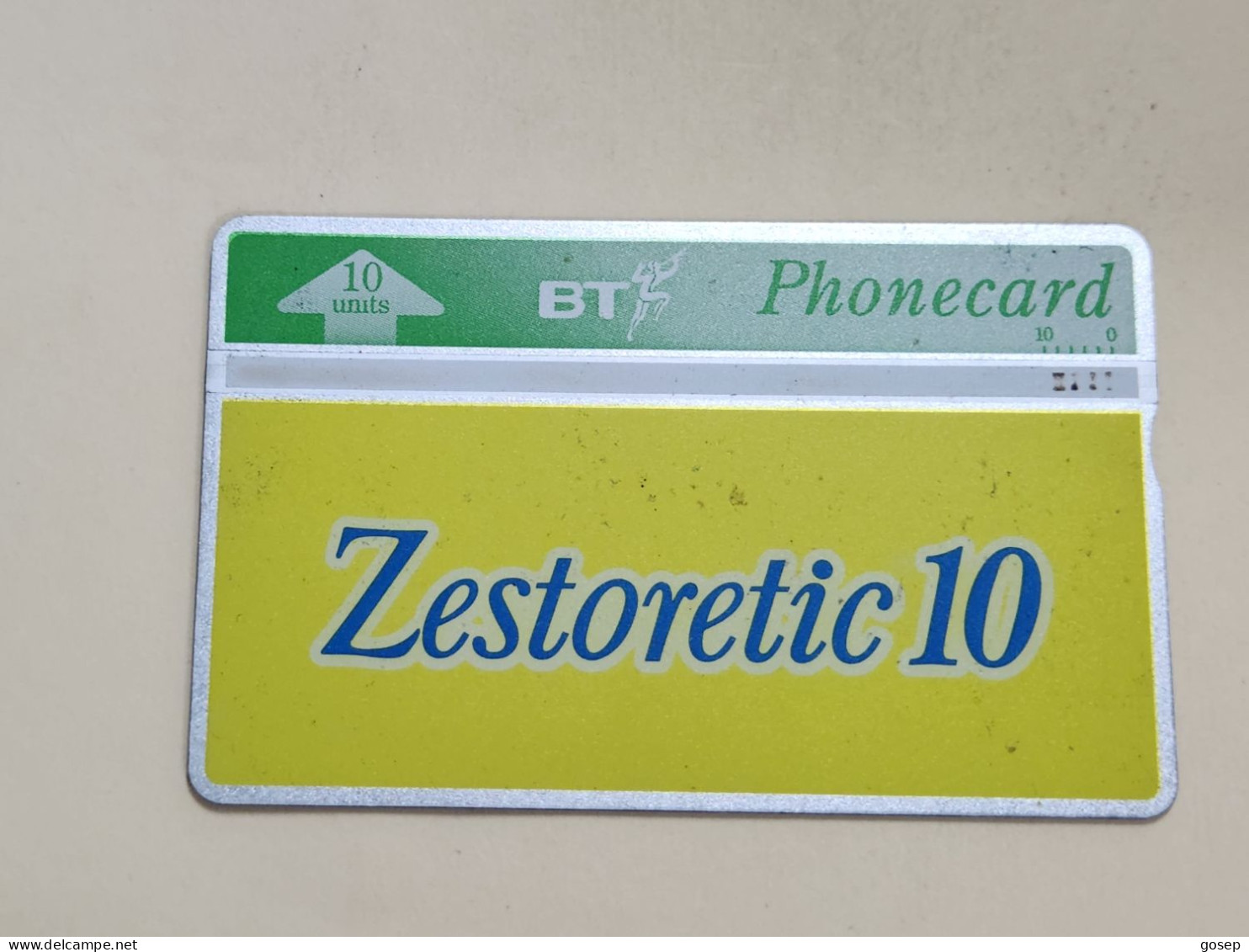 United Kingdom-(btm-015)-ZESTORETIC 10-(25)(10units)(352A16861)-price Cataloge Used-7.00£+1card Prepiad Free - BT Emissioni Mediche