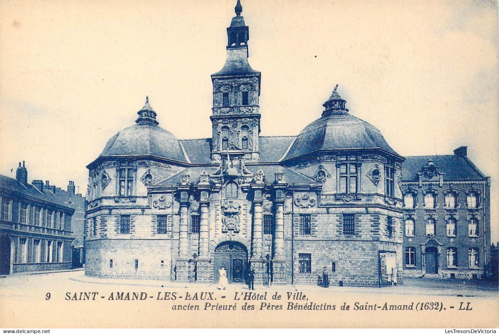 FRANCE - 59 - Saint-Amand-les-Eaux - L'Hôtel De Ville - Carte Postale Ancienne - Saint Amand Les Eaux