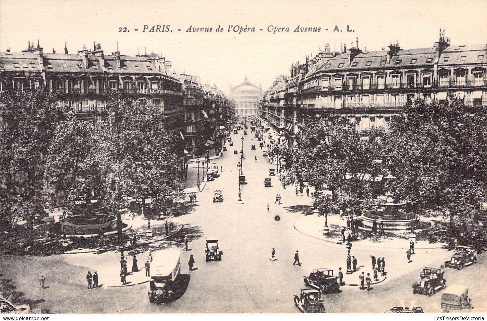 FRANCE - 75 - PARIS - Avenue De L'Opéra - Carte Postale Ancienne - Other Monuments