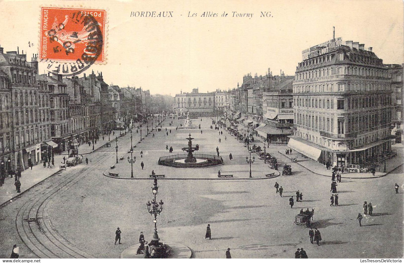 FRANCE - 33 - Bordeaux - Les Allées De Tourny - Carte Postale Ancienne - Bordeaux