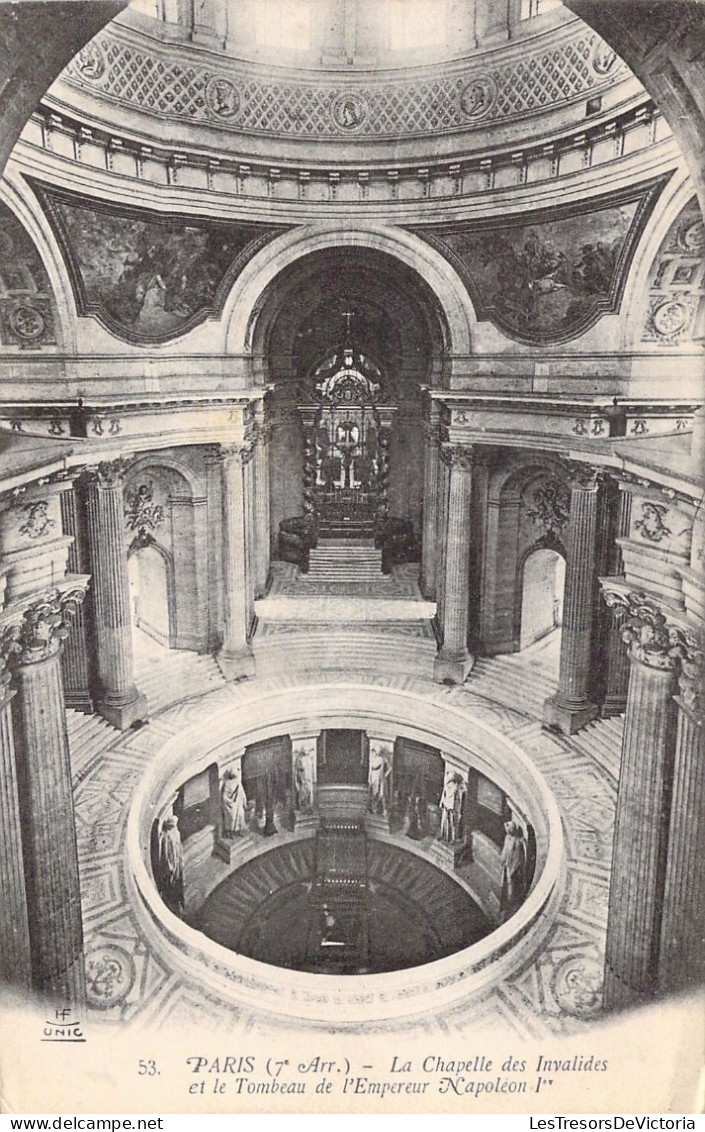 FRANCE - 75 - PARIS - La Chapelle Des Invalides Et Le Tombeau De L'Empereur Napoléon Ier - Carte Postale Ancienne - Sonstige Sehenswürdigkeiten