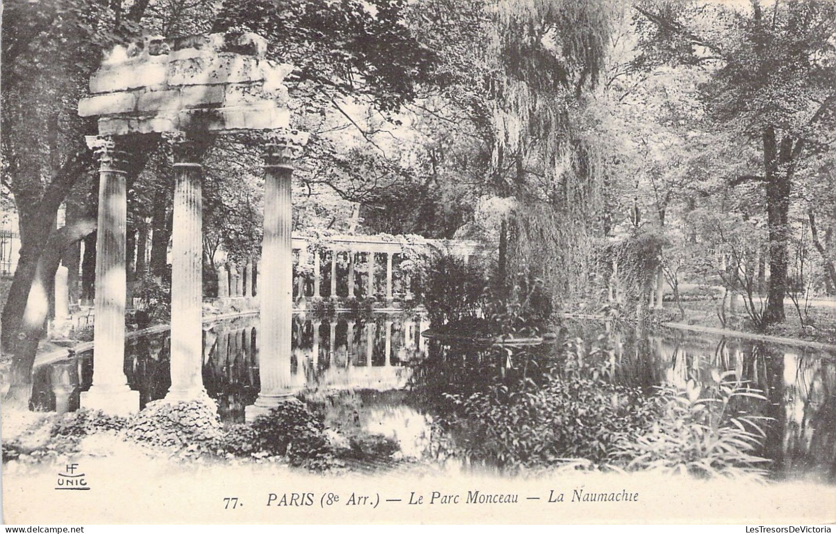 FRANCE - 75 - PARIS - La Parc Monceau - Le Naumachie - Carte Postale Ancienne - Sonstige Sehenswürdigkeiten