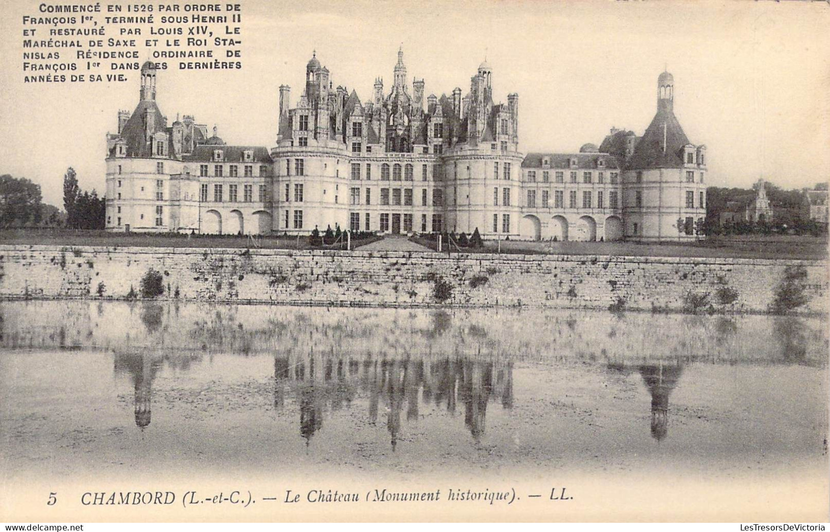 FRANCE - 41 - Chambord - Le Château ( Monument Historique ) - Carte Postale Ancienne - Chambord