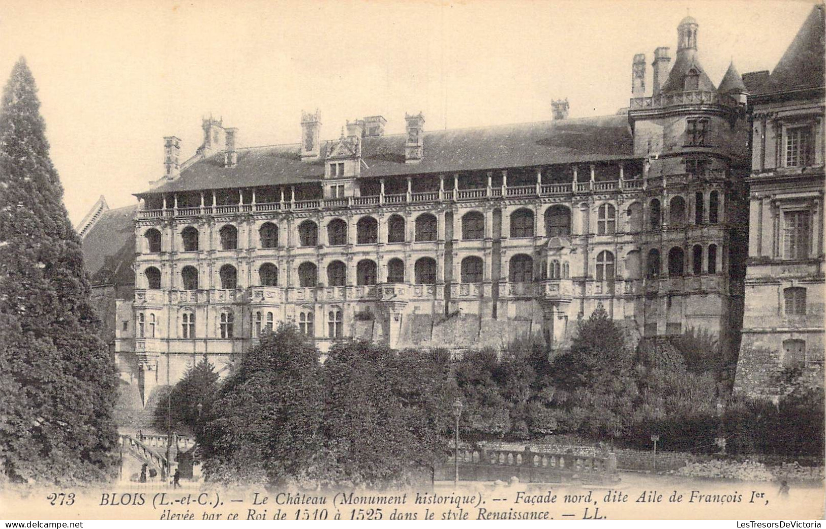 FRANCE - 41 - Blois - Le Château ( Monument Historique ) - Carte Postale Ancienne - Blois