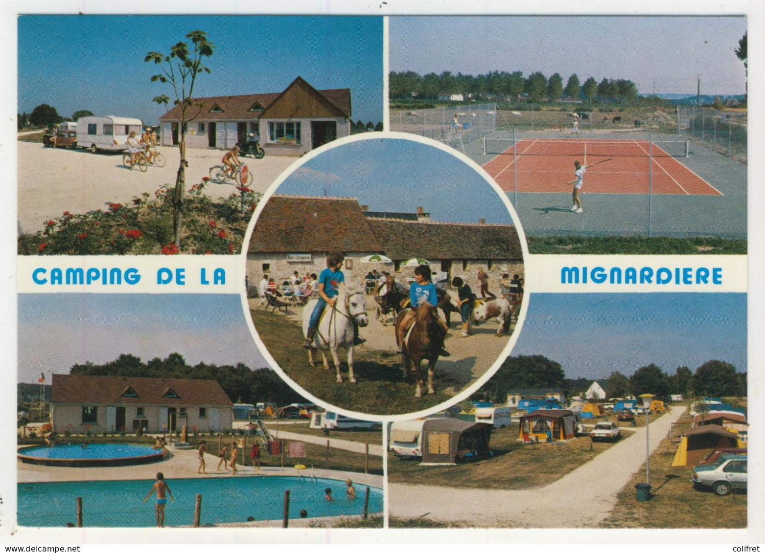 37 - Ballan-Miré - Camping De La Mignardière  -  Multivues - Ballan-Miré