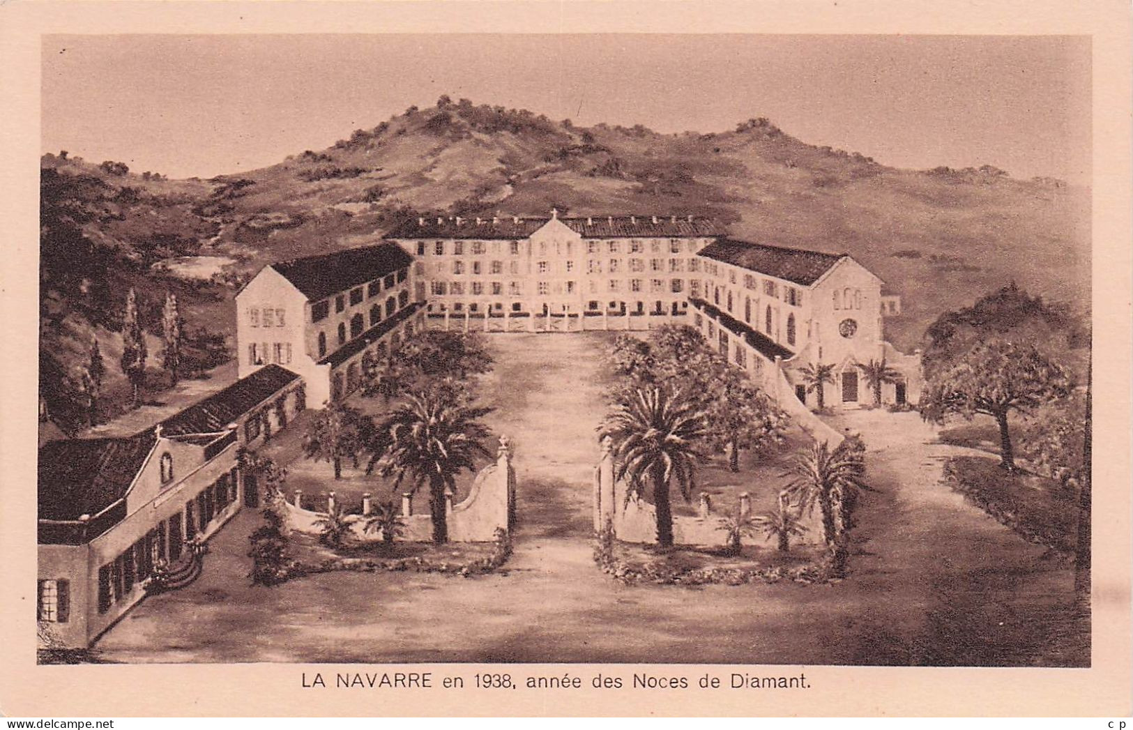 La Crau- La Navarre  En 1938 - Annees Des Noces De Diamant -  CPA °J - La Crau