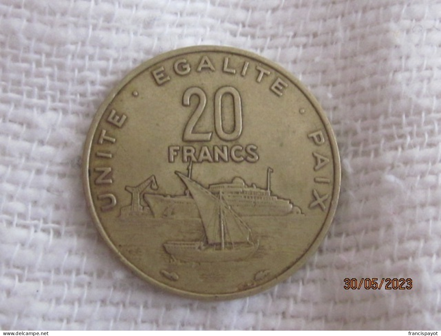 Djibouti: 20 Francs 1991 - Djibouti