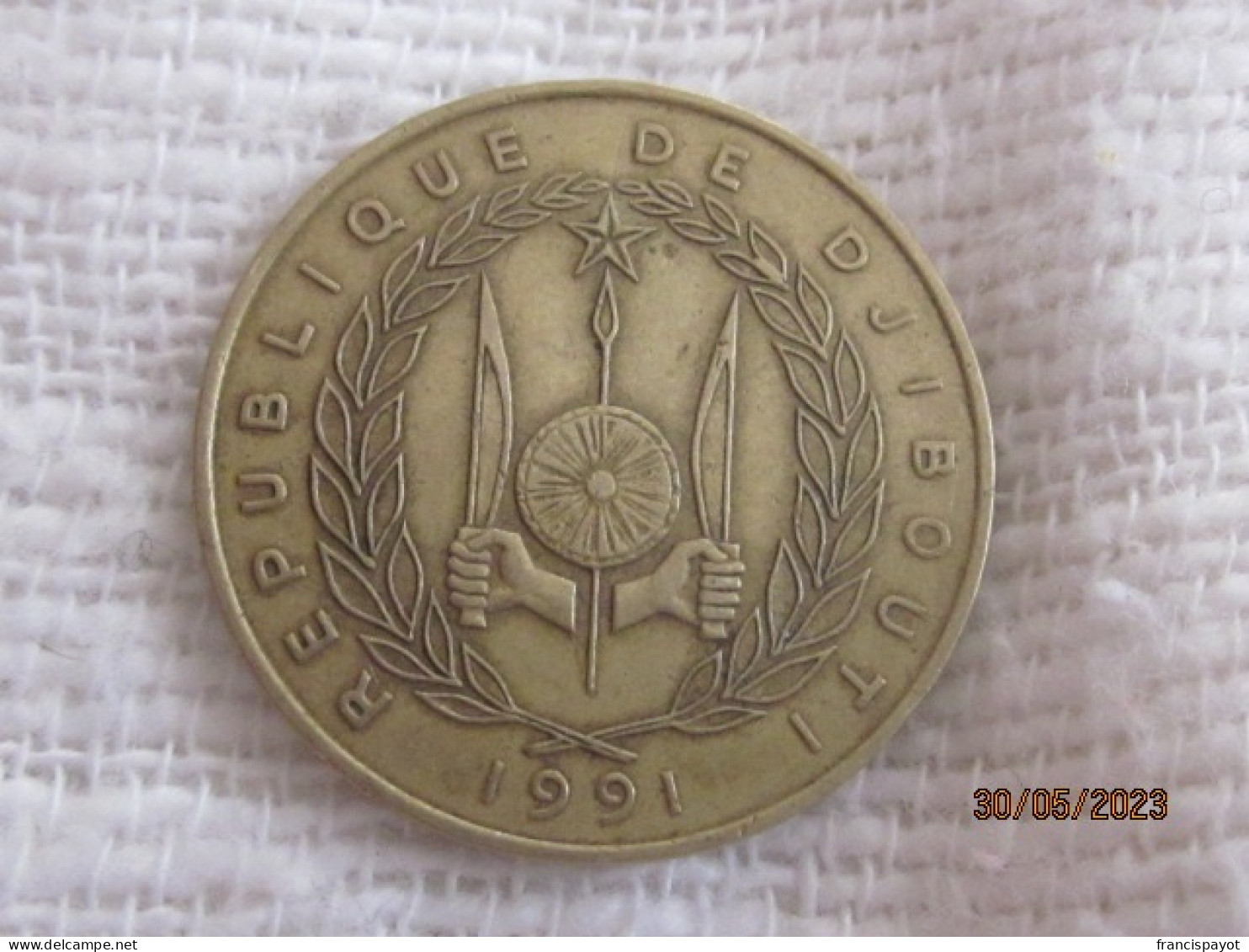 Djibouti: 20 Francs 1991 - Dschibuti