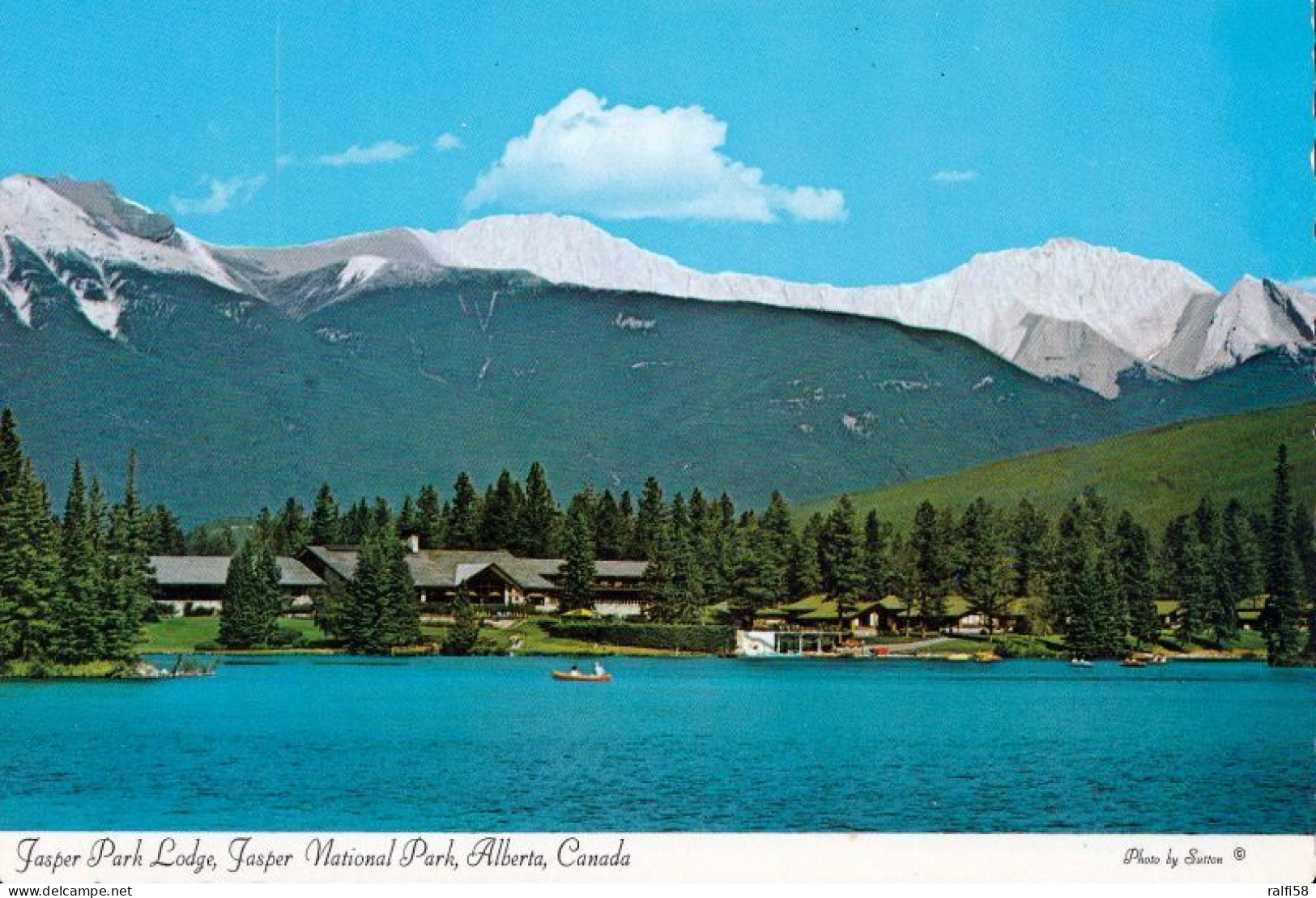 1 AK Kanada / Alberta *Jasper Park Lodge Im Jasper National Park - Seit 1984 UNESCO Weltnaturerbe * - Jasper