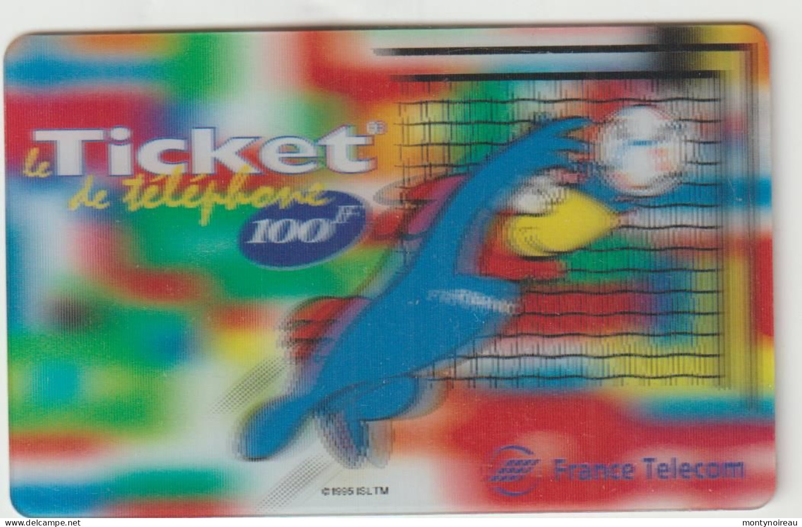 Télécarte - Ticket De  Téléphone ; Mascotte  Footix , Football , Coupe Du Monde - Biglietti FT