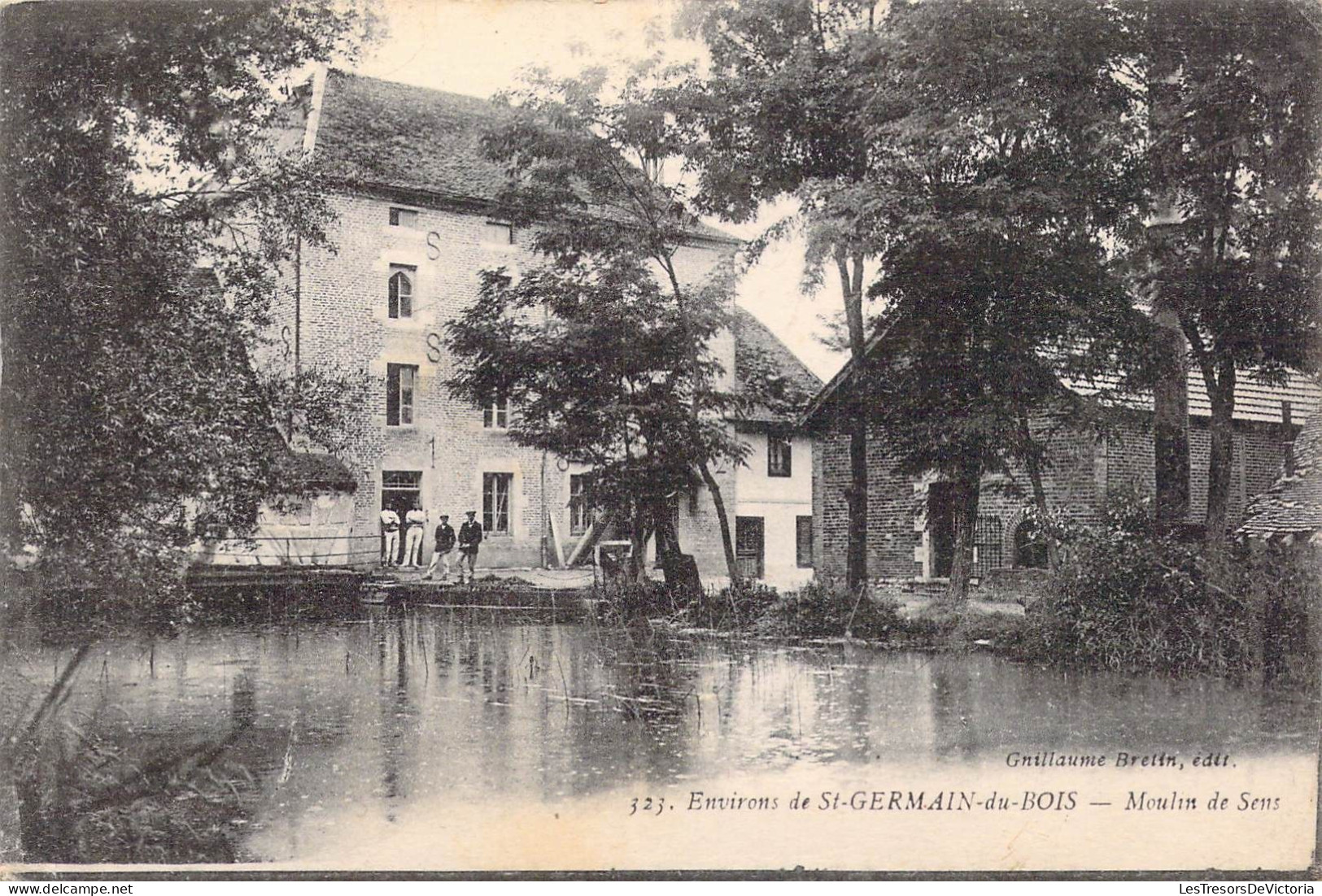 FRANCE - 71 - Environs De St-Germain-du-Bois - Moulin Du Sens - Carte Postale Ancienne - Sonstige & Ohne Zuordnung