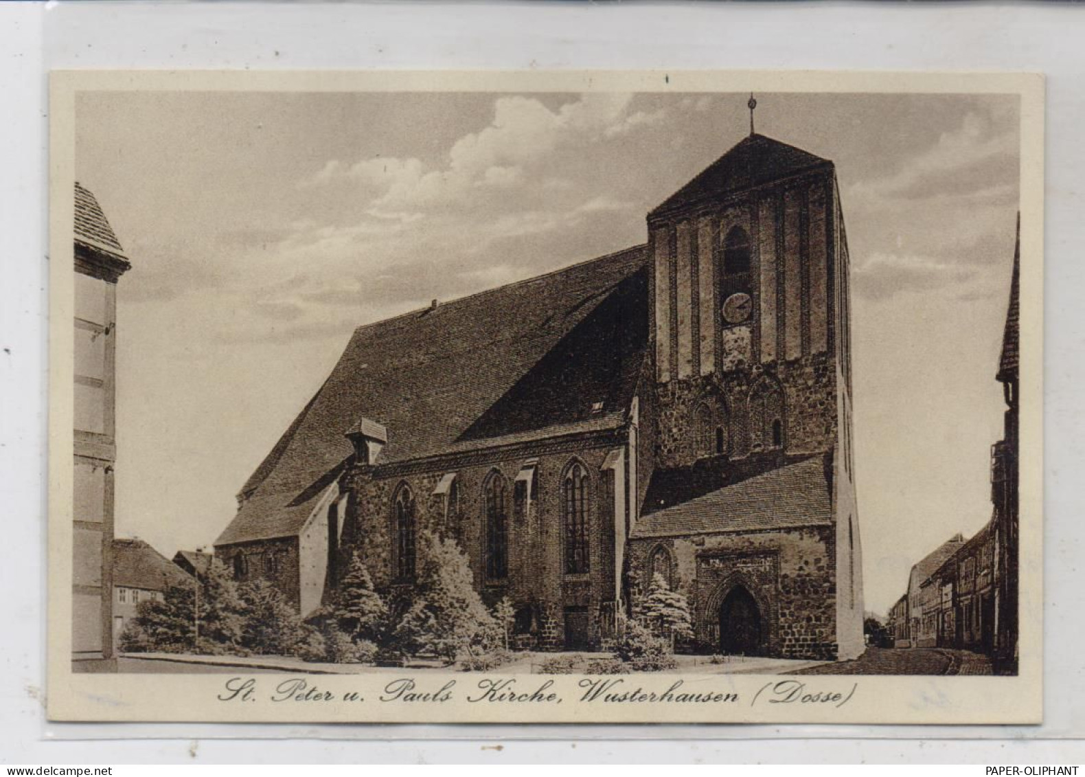 0-1903 WUSTERHAUSEN, St. Peter Und Pauls Kirche, 1933 - Wusterhausen